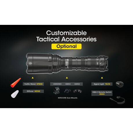 ΦΑΚΟΣ LED NITECORE SMART RING SRT6i, 2100 Lumens