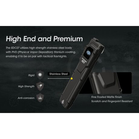 ΦΑΚΟΣ LED NITECORE EDC27, 3000Lumens