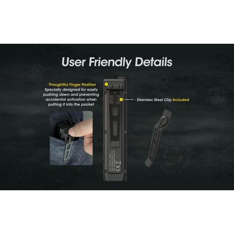 ΦΑΚΟΣ LED NITECORE EDC27, 3000Lumens