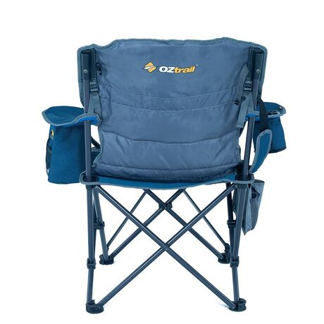 Καρέκλα Σπαστή Με Υποπόδιο Oztrail Μπλε Monarch Footrest D