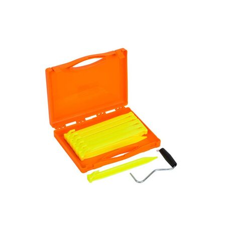 Πασαλάκια με Εξολκέα Bolt Plastic Peg Set 22x12cm Vango