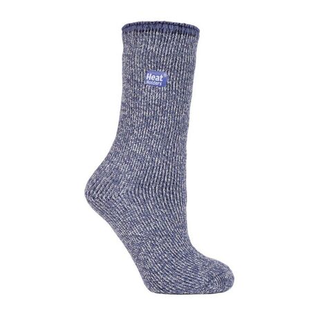 H.H. LADIES HEAT HOLDERS WOOL SOCKS - POPPY LILAC 3181
