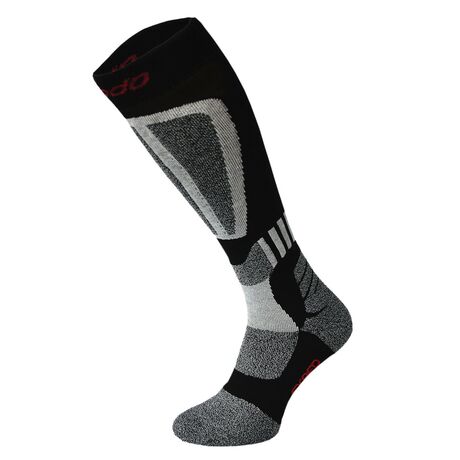 COM.SKI SOCKS SNT ΜΑΥΡΟ/ΓΚΡΙ M 39-42