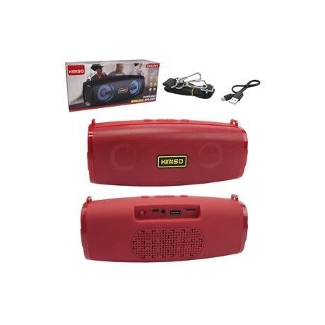 Ασύρματο ηχείο Bluetooth - KMS-223 - 885758 - Red