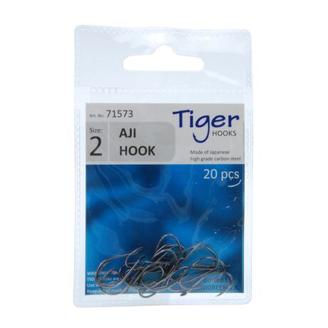 AJI ΗΟΟΚ BLACK NICKELED (20pcs) 2
