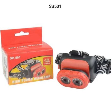 Φακός κεφαλής LED - Headlamp - SB-501 - 679501 - 291899 Φακός κεφαλής LED - Headlamp - SB-501 - 679501 - 291899