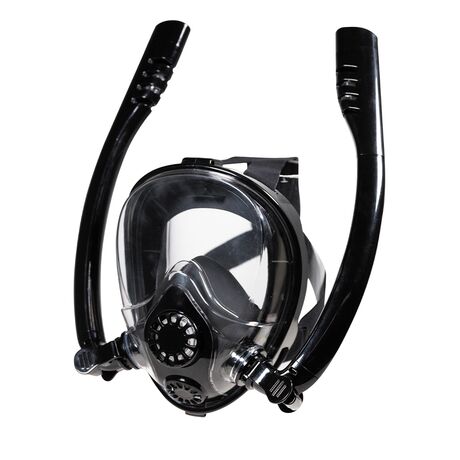 ΜΑΣΚΑ FULLFACE DUAL ΜΑΥΡΟ/ΜΑΥΡΟ L/XL