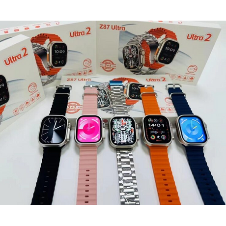 Smartwatch με 2 λουράκια - Z87 ULTRA - 880600 - Blue