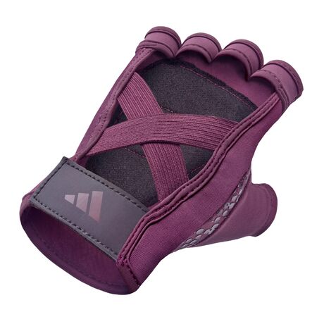 Γυναικεία Κοφτά Γάντια Γυμναστικής Adidas "Victory Crimson" ADGB-15021 - Small ADGB-15021/2/3