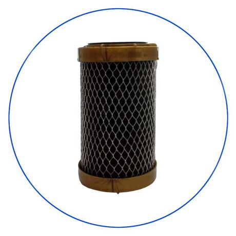 Φίλτρο Συμπαγούς Ενεργού Ανθρακα FCCBL5-G 5″ της Aqua Filter