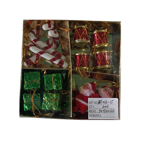 Σετ Χριστουγεννιάτικα στολίδια - 2.5cm - 14pcs - 023155 Σετ Χριστουγεννιάτικα στολίδια - 2.5cm - 14pcs - 023155