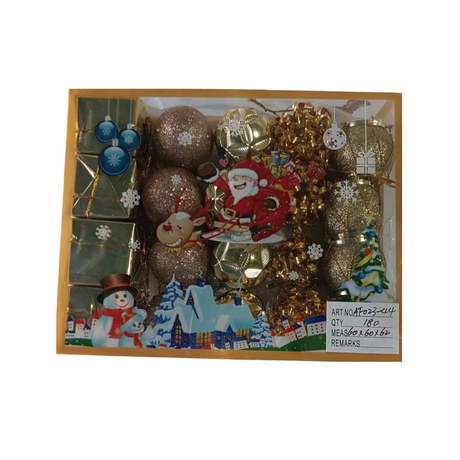 Σετ Χριστουγεννιάτικα στολίδια - 4cm - 20pcs - 023445 Σετ Χριστουγεννιάτικα στολίδια - 4cm - 20pcs - 023445