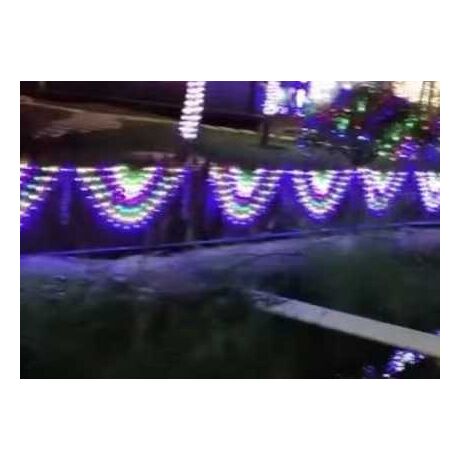 Χριστουγεννιάτικη φωτεινή γιρλάντα Led - Peacock - RGB - 210986