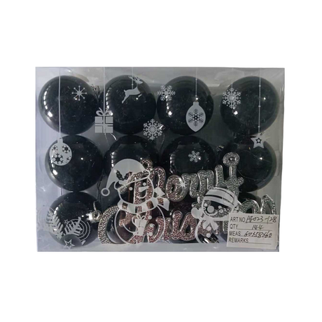 Σετ Χριστουγεννιάτικες μπάλες - 5cm - 12pcs - 231283 Σετ Χριστουγεννιάτικες μπάλες - 5cm - 12pcs - 231283