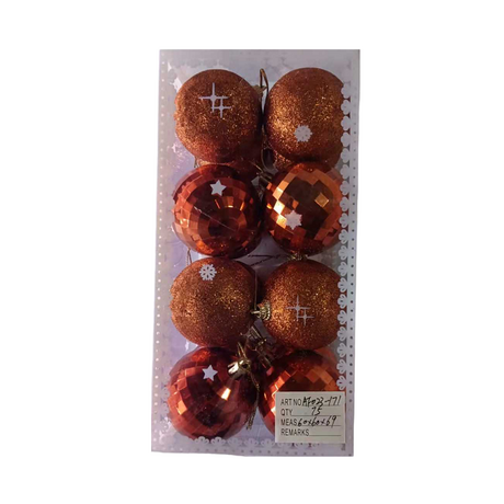 Σετ Χριστουγεννιάτικες μπάλες - 6cm - 16pcs - 231719 Σετ Χριστουγεννιάτικες μπάλες - 6cm - 16pcs - 231719