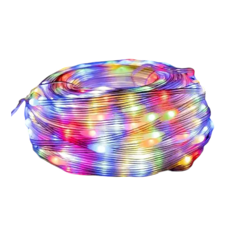 Χριστουγεννιάτικα φώτα LED με επένδυση - 20m/200LED - RGB - 272343 Χριστουγεννιάτικα φώτα LED με επένδυση - 20m/200LED - RGB - 272343