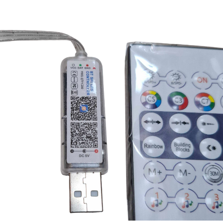 Χριστουγεννιάτικα φώτα LED RGB με USB - Stars - 5m - 33L - 272357 Χριστουγεννιάτικα φώτα LED RGB με USB - Stars - 5m - 33L - 272357