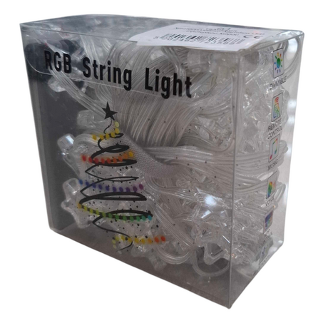 Χριστουγεννιάτικα φώτα LED RGB με USB - Stars - 10m - 66L - 272358 Χριστουγεννιάτικα φώτα LED RGB με USB - Stars - 10m - 66L - 272358