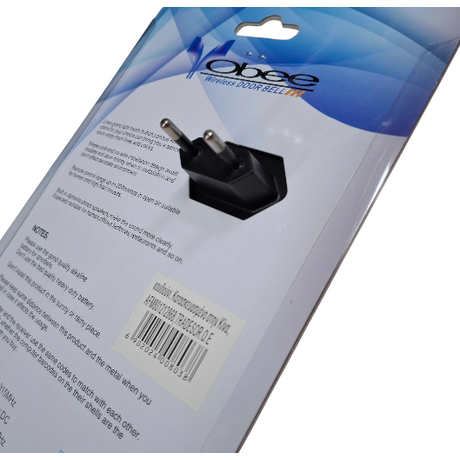 Ασύρματο κουδούνι πόρτας - VV9 - 008038 - Black Ασύρματο κουδούνι πόρτας - VV9 - 008038 - Black