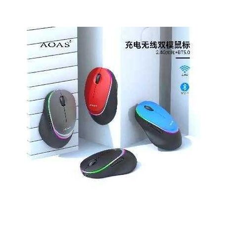 Ασύρματο ποντίκι Η/Υ - 1001 - AOAS - 654863 - Black