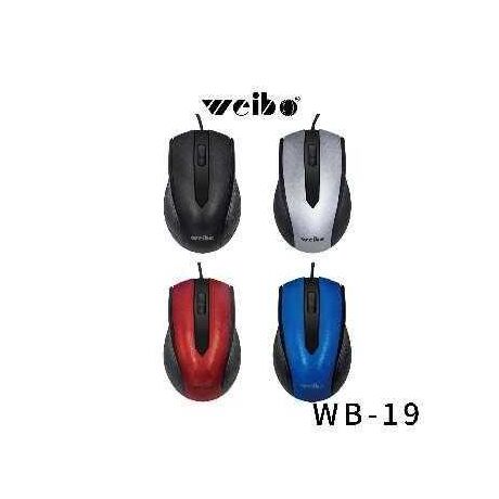Ενσύρματο ποντίκι Η/Υ - WB19 - Weibo - 651909 - Black