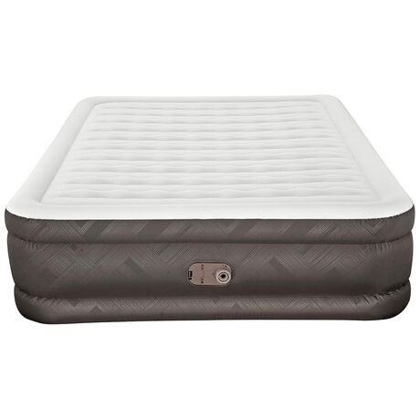 BESTWAY Premium Fortech Queen 203x152x46cm Twin Built-in AC pump, Φουσκωτό Στρώμα Ύπνου Διπλό με Εσωτερική Τρόμπα, 69050