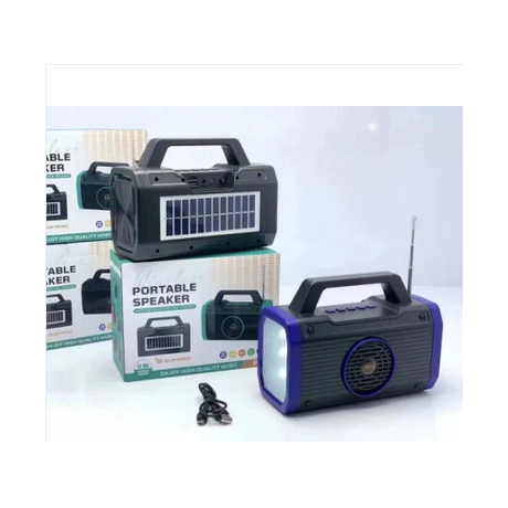 Ασύρματο ηχείο Bluetooth με ηλιακό πάνελ - P418 - 884676 - Blue