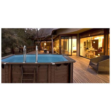 Πισίνα Ξύλινη Interline Bali 640x400x136