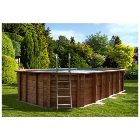 Πισίνα Ξύλινη Interline Bali 640x400x136
