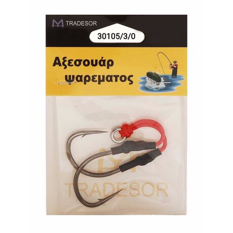 Αγκίστρια με νήμα - Δεμένα - No.3 - 30105