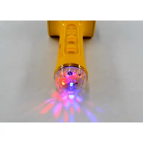 Ασύρματο μικρόφωνο Karaoke με ηχείο - M10 - 961867 - Yellow