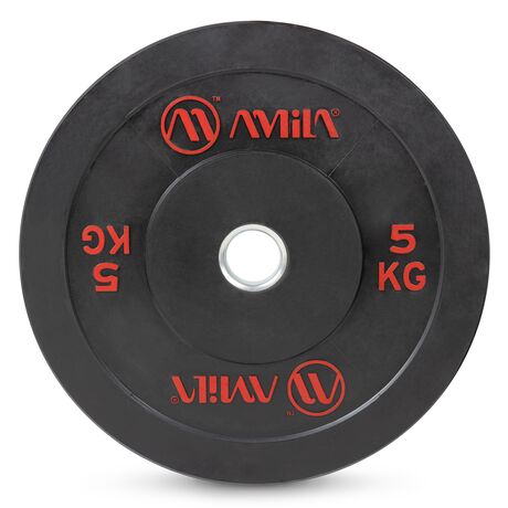 Δίσκος AMILA Black R Bumper Slim 50mm 5Kg 84831