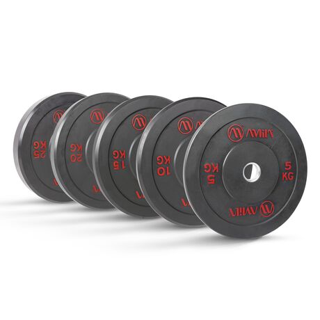 Δίσκος AMILA Black R Bumper Slim 50mm 20Kg 84834