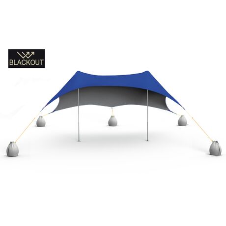 SALTY TRIBE Aeolians Blackout Beach Elastic Tent 300x250 cm, Τέντα Παραλίας με Προστασία UV, TRI-088 /Royal Blue