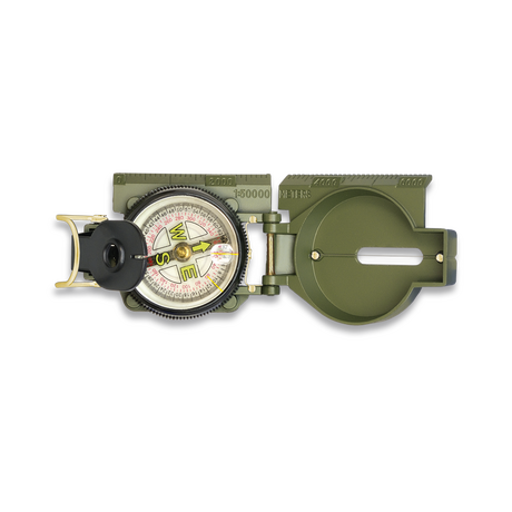 ΠΥΞΙΔΑ ALBAINOX, Oil filled military fiber compass. Green, 33172 ΠΥΞΙΔΑ ALBAINOX, Oil filled military fiber compass. Green, 33172