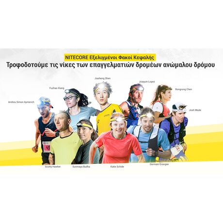 ΦΑΚΟΣ LED NITECORE HEADLAMP UT27 Pro MCT 800Lumens + 2x HBL1500Lion Battery, Black