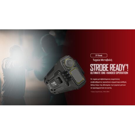 ΦΑΚΟΣ LED NITECORE EDC37, 8000Lumens, UHi LED