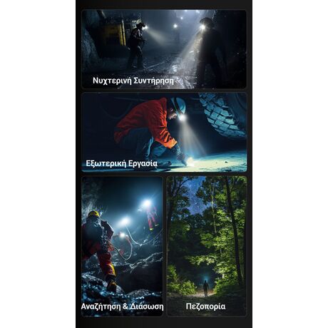 ΦΑΚΟΣ LED NITECORE HEADLAMP HC70 UHE, 1600 Lumens