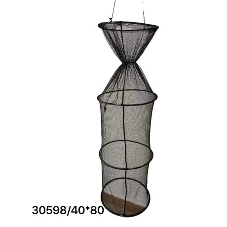 Πτυσσόμενο ψαροκάλαθο φύλαξης ψαριών - Δίχτυ - 35x90cm - 930597