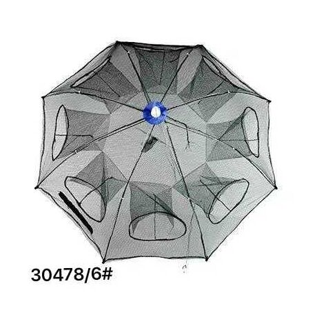 Πτυσσόμενη παγίδα ψαρέματος γαρίδων - 6 θήκες - 930478