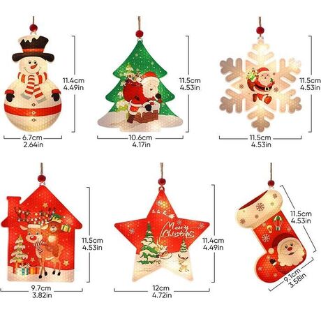 Χριστουγεννιάτικο στολίδι με φωτισμό LED - 150098