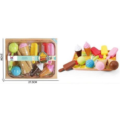 Σετ παγωτού με αξεσουάρ - XJ509 - 215226