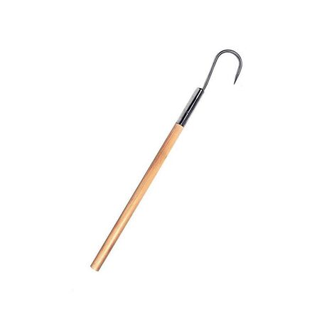 Γάντζος ψαρέματος αλουμινίου με ξύλινη λαβή - Gaff - 90cm - 931888