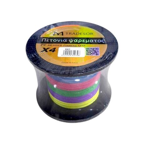 Πετονιά ψαρέματος - Νήμα πολύχρωμο - 300m - 0.18mm - 932070