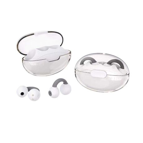 Ασύρματα ακουστικά Bluetooth με θήκη φόρτισης - TS-10 - 721562 - White