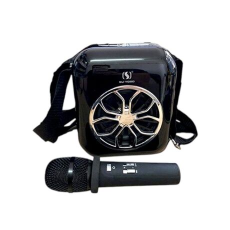 Ασύρματο ηχείο Bluetooth με μικρόφωνο Karaoke - YS-A20 - 887103 - Black