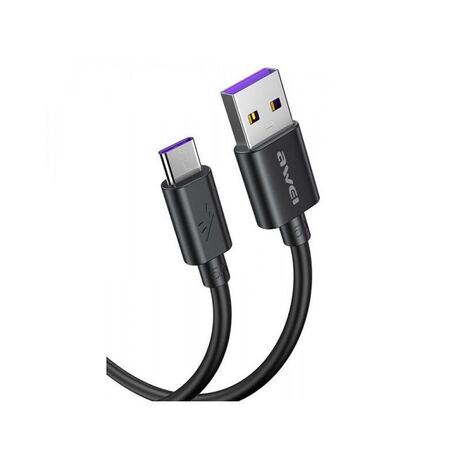 Καλώδιο φόρτισης & data - Type-C - CL-113T - Fast Charge - 5A - AWEI - 000956