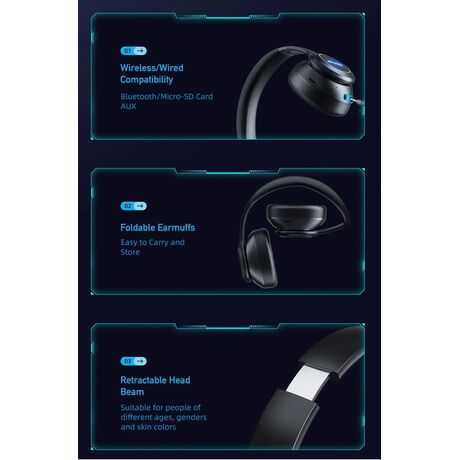 Ασύρματα ακουστικά - Headphones - A200BL - AWEI - 002615