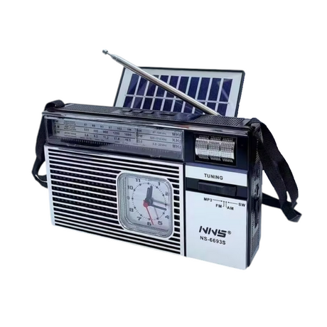 Επαναφορτιζόμενο ραδιόφωνο - NS6693S - 402008 - Silver