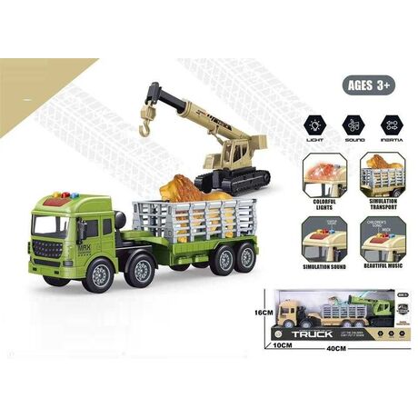 Ηλεκτρονικό όχημα μεταφοράς άγριων ζώων με γερανό - 324-1 - 215453